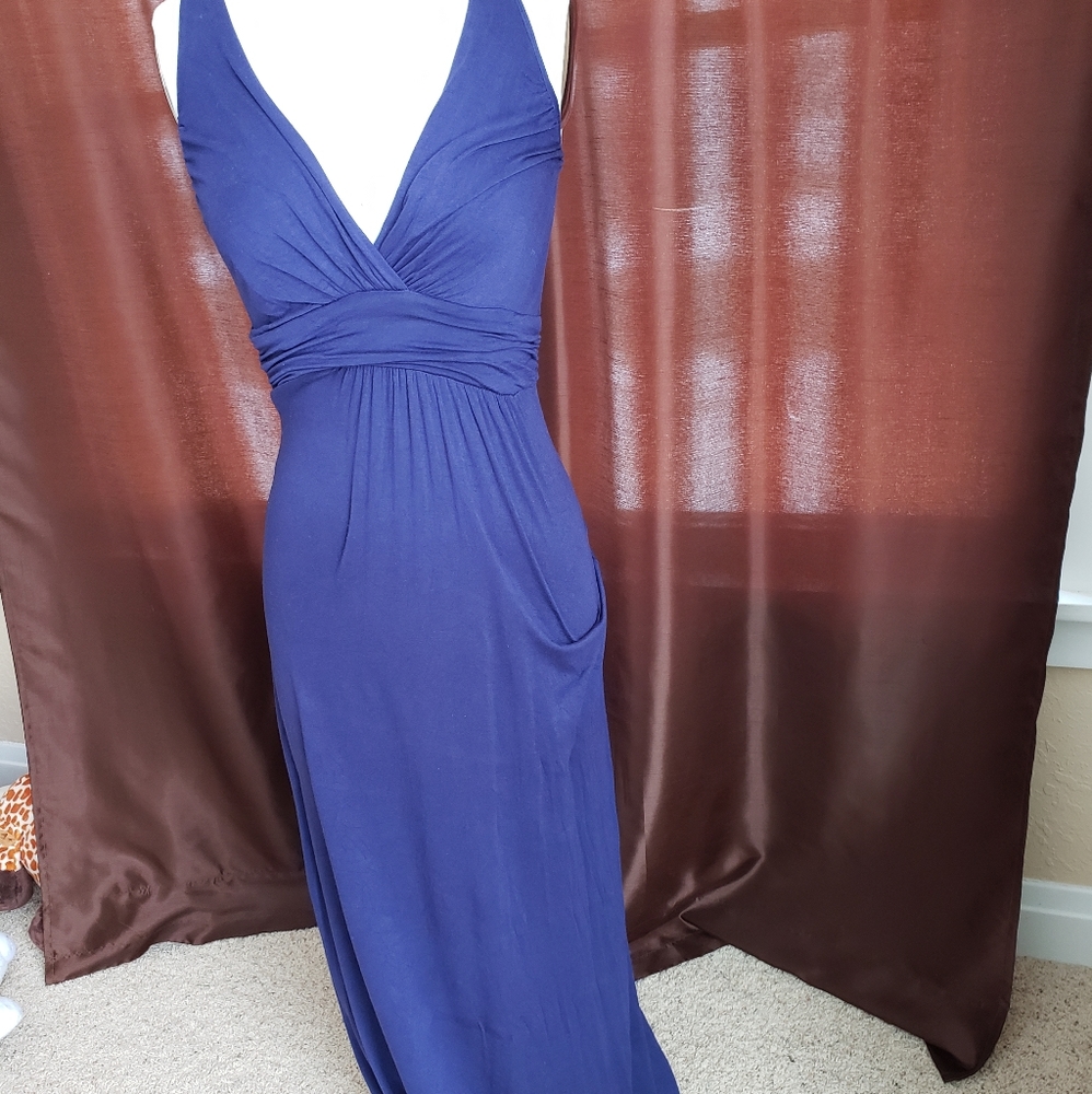 Maternity maxi dress